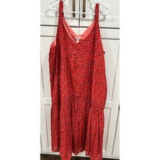 Joie Sleeveless Casual Dress Tiered Summer Beach XXL