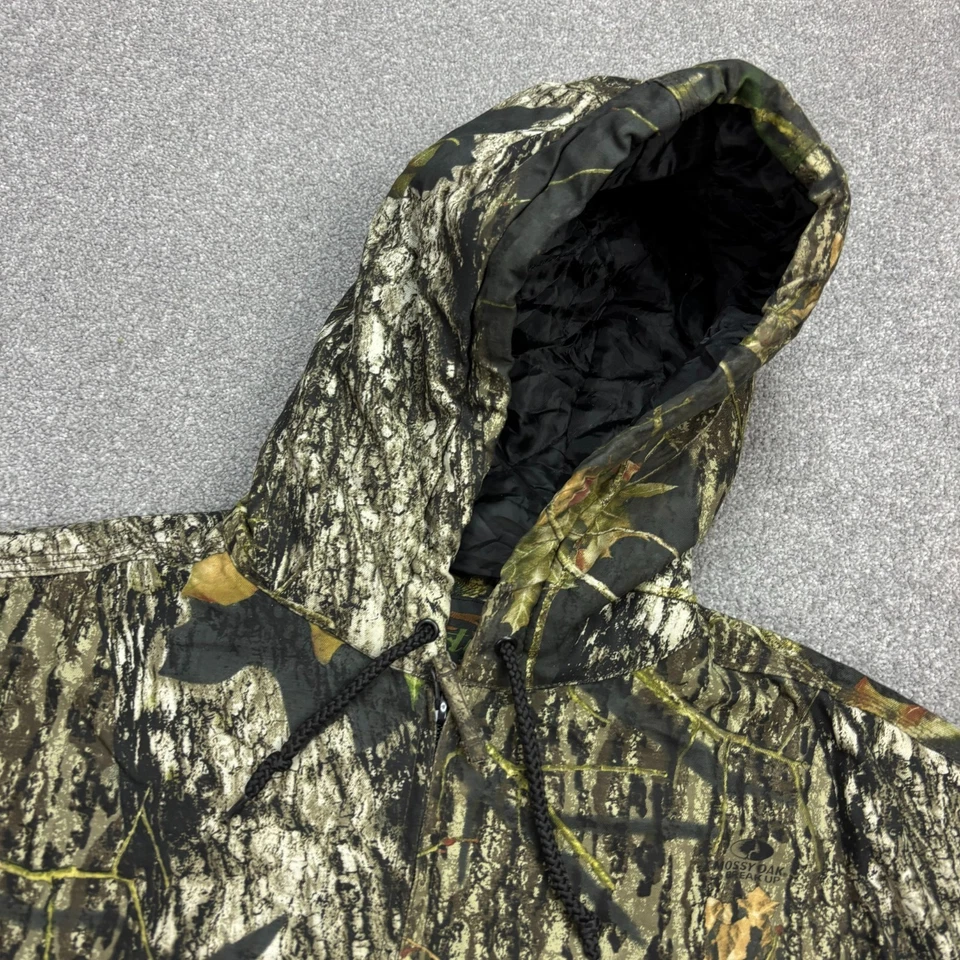 RealTree 夹克成人大号绿色工作服迷彩狩猎隔热帽男式* — 第 3/4 张图片
