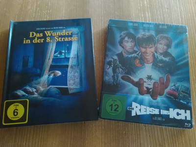 DAS WUNDER IN DER 8. STRASSE + DIE REISE INS ICH / BLU RAY  MEDIABOOK+STEELBOOK