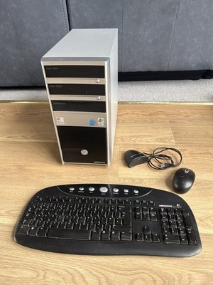 Vintage PC Medion MT7 - Windows XP - 1GB RAM - 200gb HD - Maus Tastatur