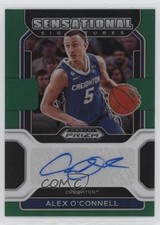 2022-23 Prizm Draft Picks Sensational Signatures Green Alex O'Connell Auto 0u2j