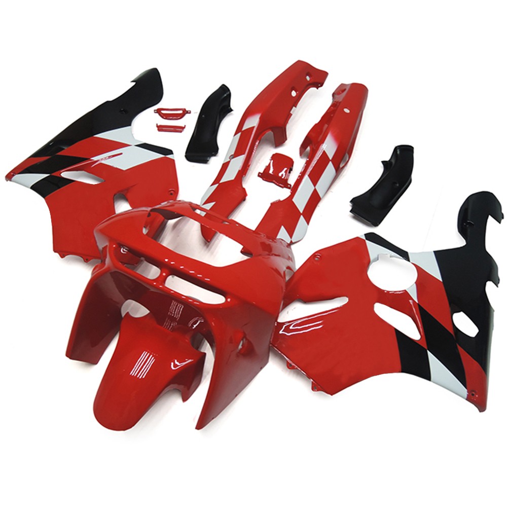 Red Black Fairings Kit For Kawasaki ZX6R 636 ZX-6R 1994 1995 1996