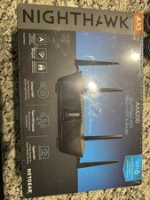 NETGEAR AX4200 Nighthawk Dual-Band Wi-Fi 6 Router - Black RAX42-100NAS 