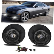 LED Fog Light Driving Lamp Assembly For 2010-2013 Chevy Camaro, A Pair Of Fog