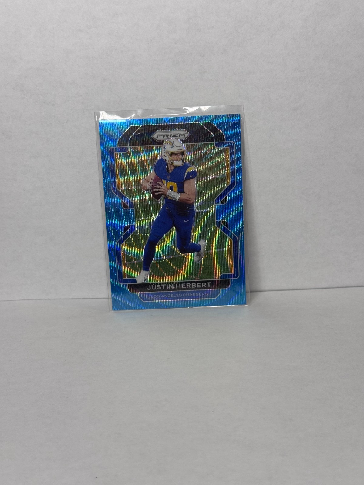 2021 Panini Prizm - Justin Herbert #169 Blue Wave Prizm 61/199 
