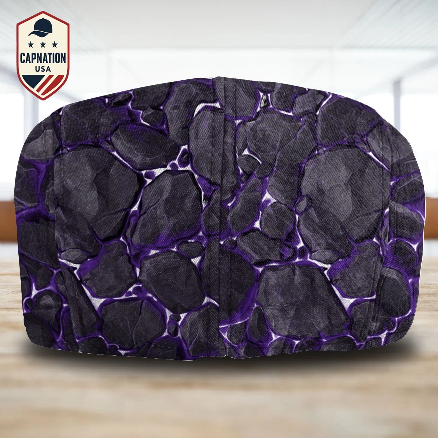 Kansas-State-Jeff Cap NCAA Newsboy Cap Golf Cap NCAA Flat Cap For Men