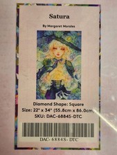 Diamond Art Club "Satura" by Margaret Morales 22x34 Square New Sealed Kit