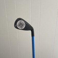 Lag Shot Golf Swing Trainer Blue Training Aid Left Handed 7 Iron