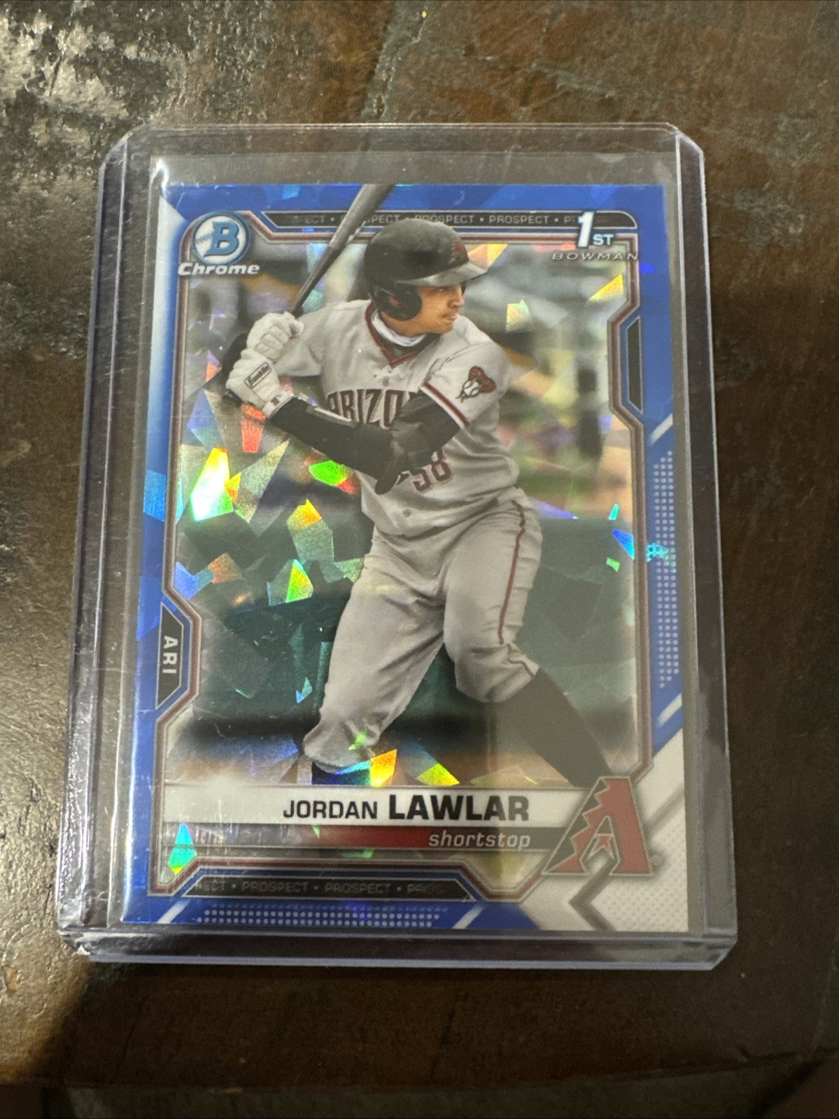 2021 Bowman Chrome Draft Sapphire Edition - Jordan Lawlar #BDC-194 (RC)