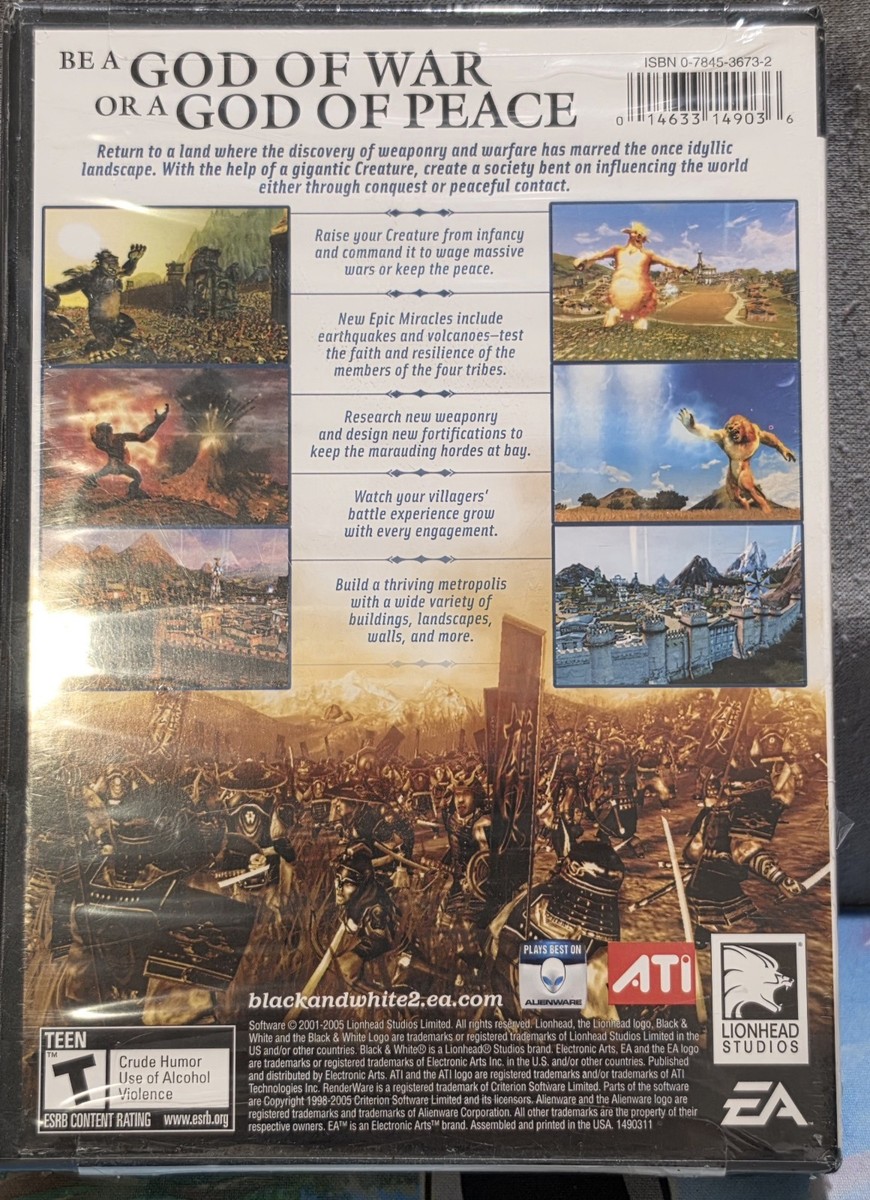 Black & White 2 (PC, 2005) - European Version for sale online | eBay