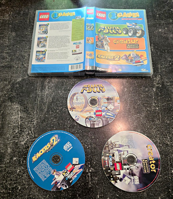 LEGO LEGO 3 Games Sammlung PC PAL USK ab 6 Jahren (2004) DLC 60144/63