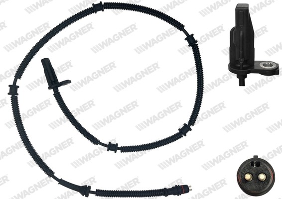 Wagner ABS Sensor Raddrehzahl DrehzahlfüHler FüR Renault Master II Kasten FD JD-image