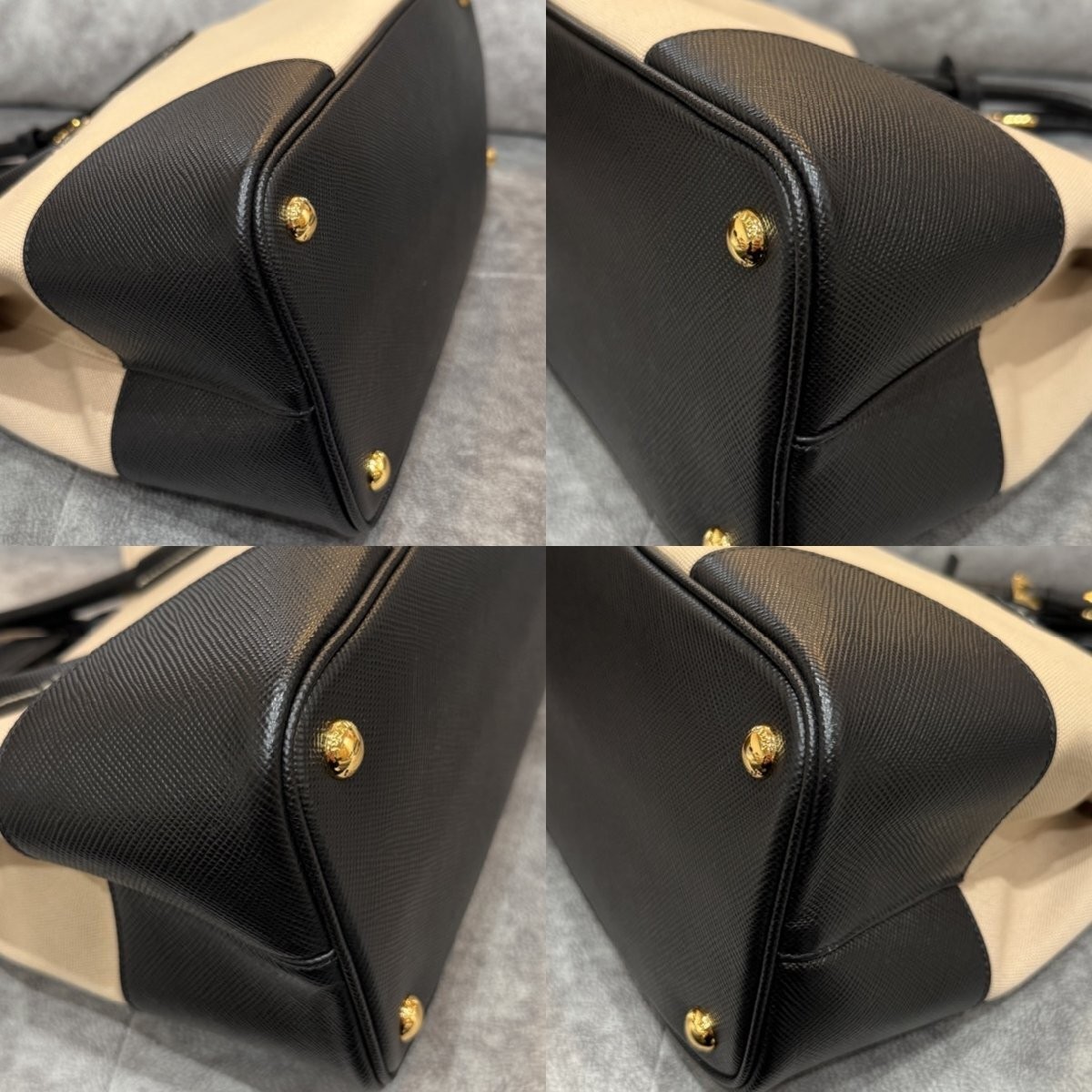 Item PRADA 2way Handbag CANAPA Saffiano Strap Free    Hokkaido and Okinawa f thumbnail 5