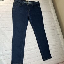 Carhartt Women  s 14 Regular Slim Fit Skinny Leg Jeans Dark Blue