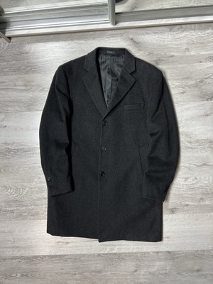 Rare John Varvatos Star USA Wool Blend Heavy Coat Men's Size L