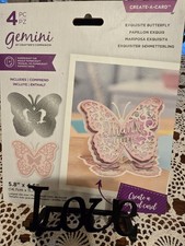 Crafter's Companion Gemini Create A Card Exquisite Butterfly Papercraft Die