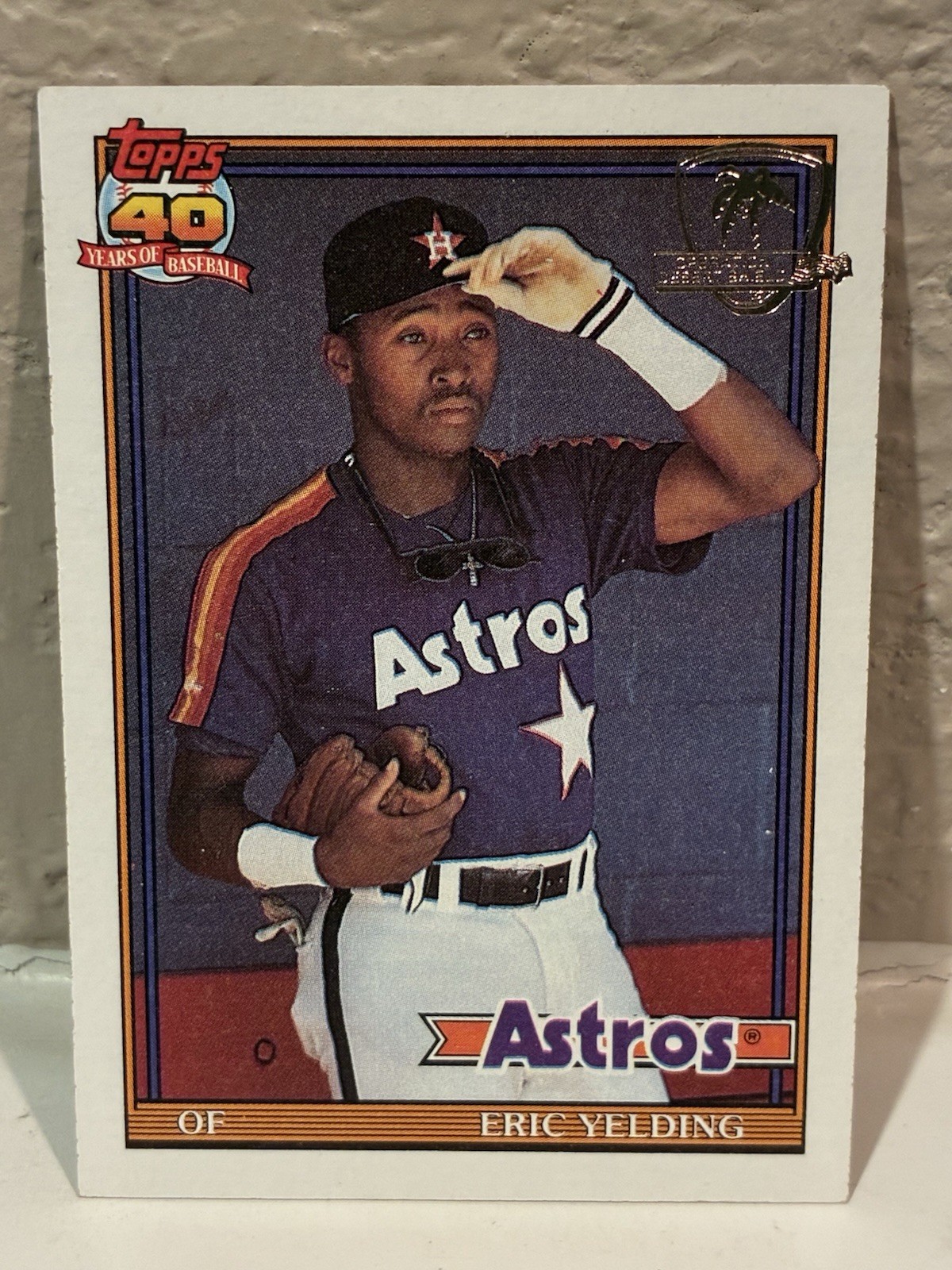 1991 Topps Desert Shield #59 Eric Yelding Houston Astros NRMT B