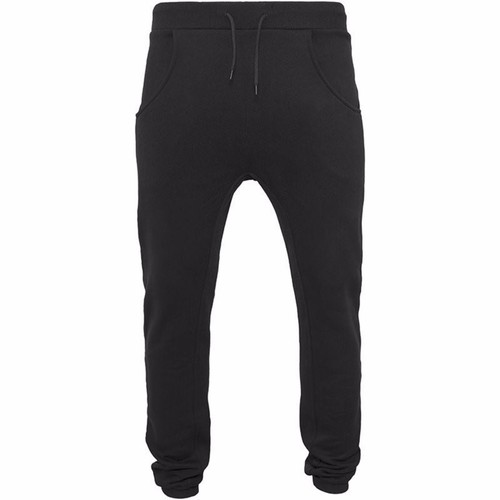 Pantalon de cuisine Noire taille elastiquée entrejambe réglable par