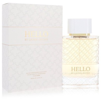 Hello By Lionel Richie by Lionel Richie Eau De Toilette Spray 3.4 oz For Women