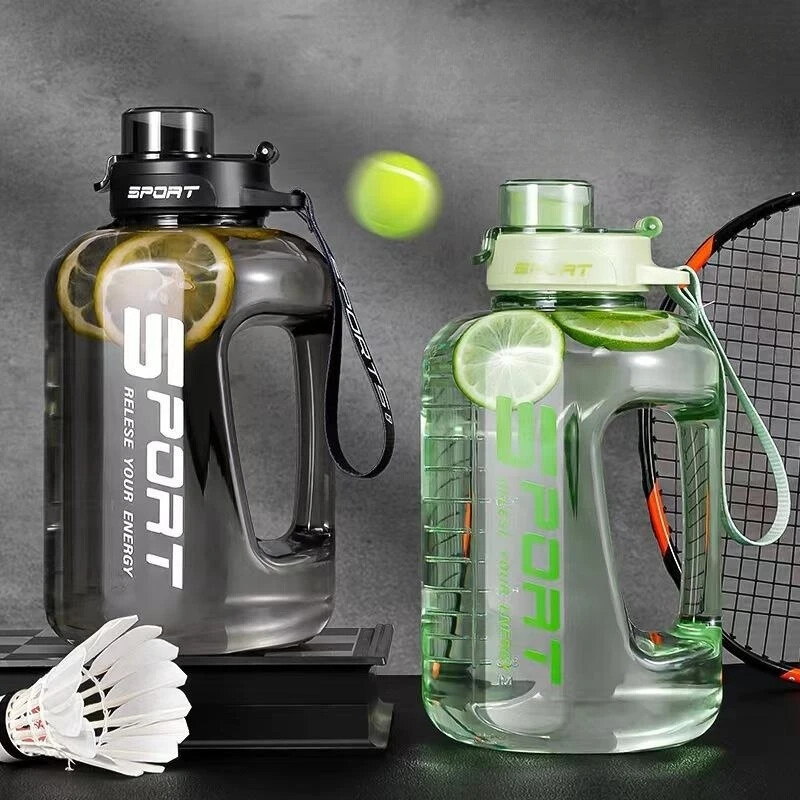 2.8L Large Capacity Sports Water Bottle - High-Quality Fitness Bottle