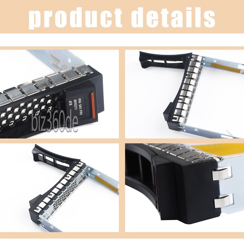 3.5" Drive Tray Caddy für IBM x3500 x3530 x3550 x3630 x3650 x3850 M4 M5 69Y5284 - Bild 23 von 23