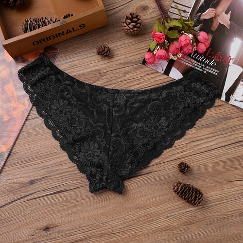 DE Men's Satin Bra Bikini Brief Sissy Underwear Cosplay Night Bikini - Picture 38 of 85