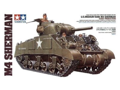 Tamiya 35190 U.S. M4 Sherman (Ear.Production) 1/35