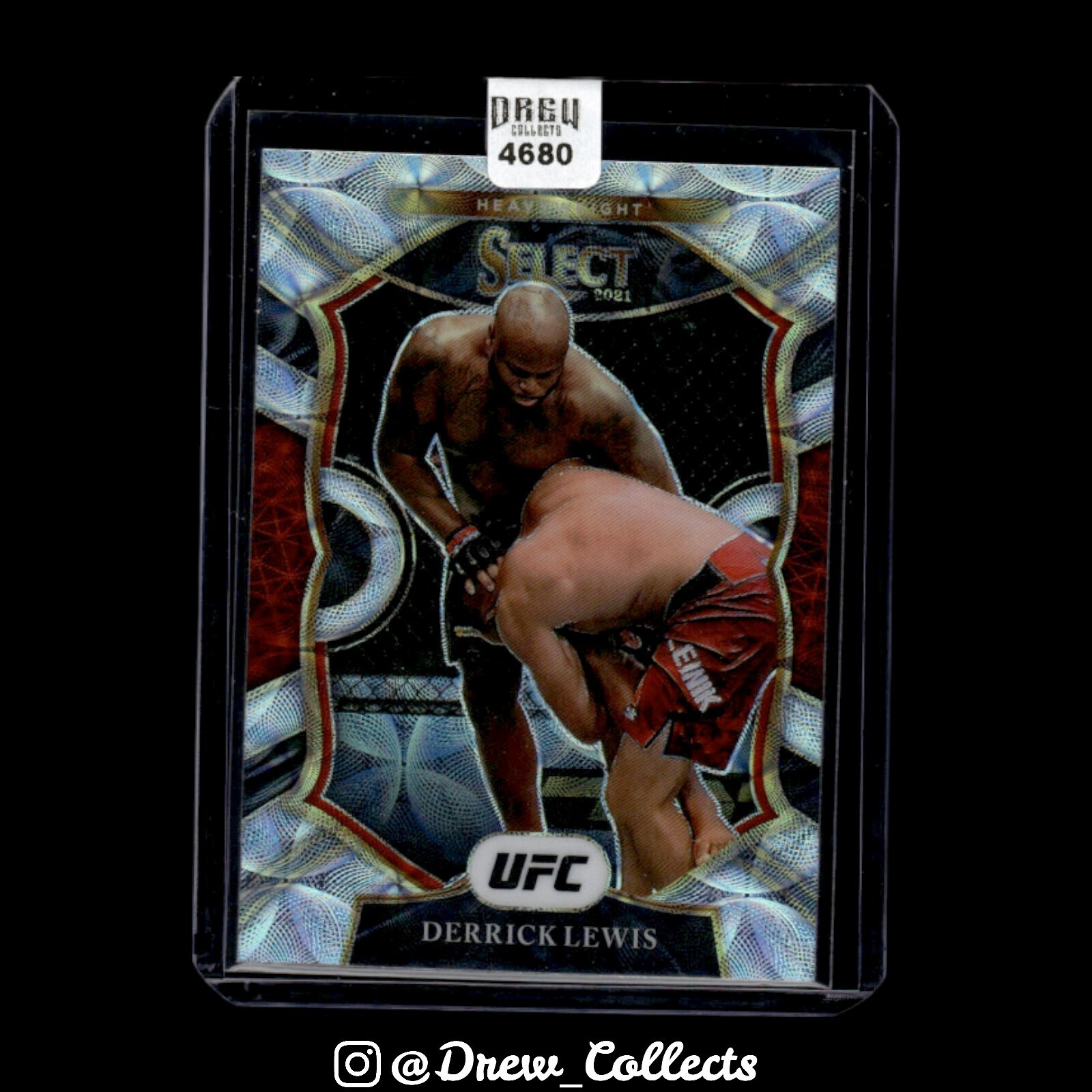 2021 Panini Select UFC - Concourse Derrick Lewis #22 Scope