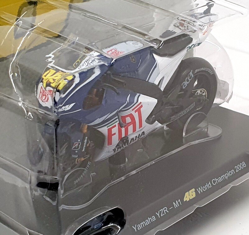 1/18 Altaya Yamaha YZR M1 #46 Rossi 2008 World Champion Model