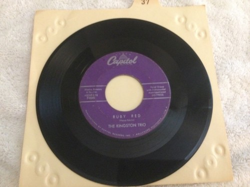 Kingston Trio TOM DOOLEY (GREAT ROCK N ROLL 45) #4049 PLAYS STRONG VG+ TO VG++ - Picture 2 of 4