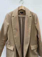 Topshop Camel Winter Coat Size 10