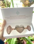 Mikacare 2 in 1 Rose Quartz Roller and Gua Sha Jade face Sculpt Massage Tool NEW — photo 1