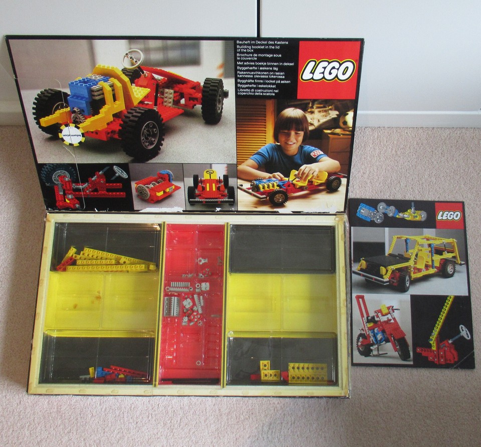 LEGO Technic 853 Car Complete & In Excellent Condition eBay