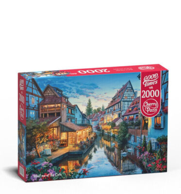 Puzzle 2000 elementów. Cherry Pazzi Meet me at the Cafe
