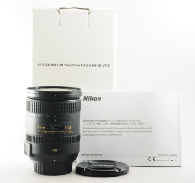 READ N Mint Nikon AF-S DX NIKKOR 18-200mm F/3.5-5.6G ED VR II Zoom