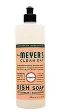 Mrs. Meyer's Clean Day Liquid Dish Soap, Geranium, 16 Fl Oz, NEW *Ships Free*
