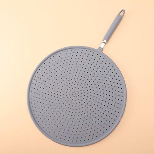 Silicone Oil Splash Splatter Screen Heat-resisting Frying Pan Lid Pot - Picture 4 of 14