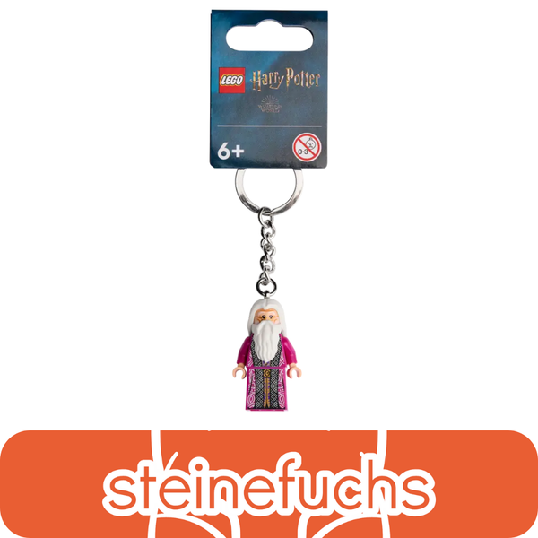 Lego® Harry Potter - Albus Dumbledore Key Chain / SchlüSselanhäNger 854198 Neu-image