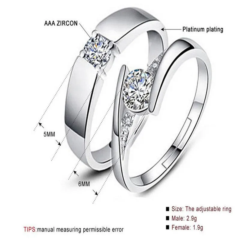 Platinum Love Bands | Couple Rings for Gifting, Engagement & Weddings-vachngandaiphat.com.vn