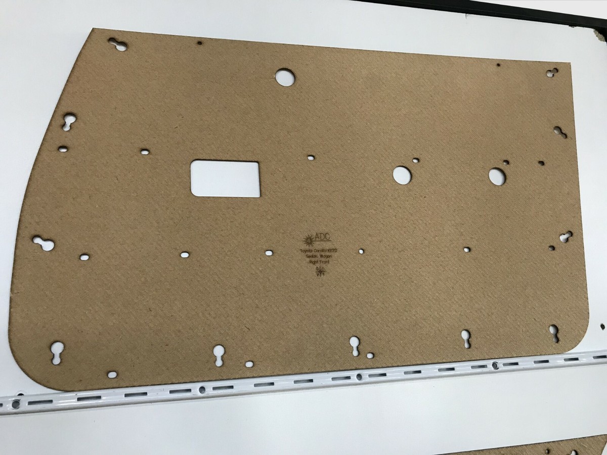 Door Cards Fits Toyota Corolla KE70 Sedan Wagon Quality Masonite