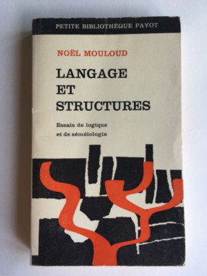SPRACHE UND STRUKTUREN 1969 WEIHNACHTEN MOULOUD KLEINE BIBLIOTHEK PAYOT NR. 140