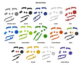 Game Boy Advance GBA V5 IPS LCD Backlight Housing Shell Mod Kit PICK UR COLORS!