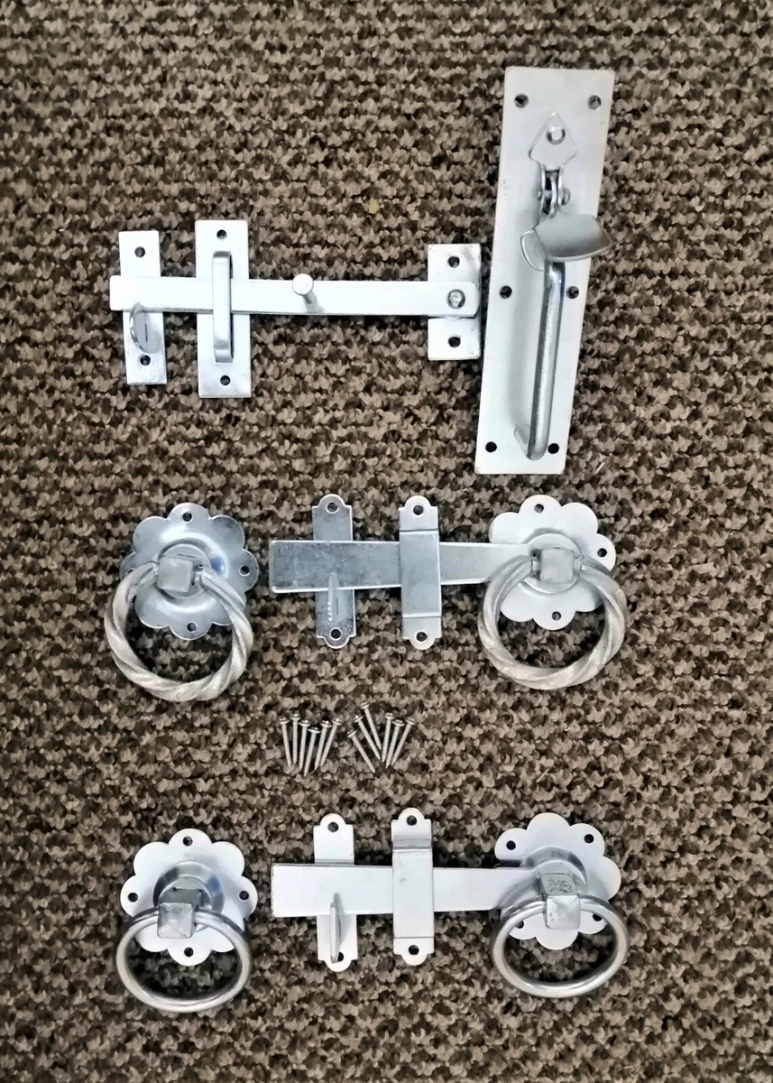 Garden Gate Ring Latch Zinc Plated Fasci Garden