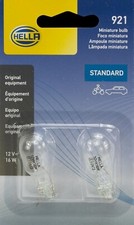 921 Hella Light Bulb Auto Car Miniature Replacement Lamp 12v T5 Qty 2