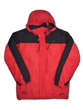LL Bean Jacket Mens M Red Outdoor Gear Mountain Parka LiteLoft Insulated Hooded