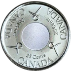 2006 Canada 25 Cents — photo from another recent sale