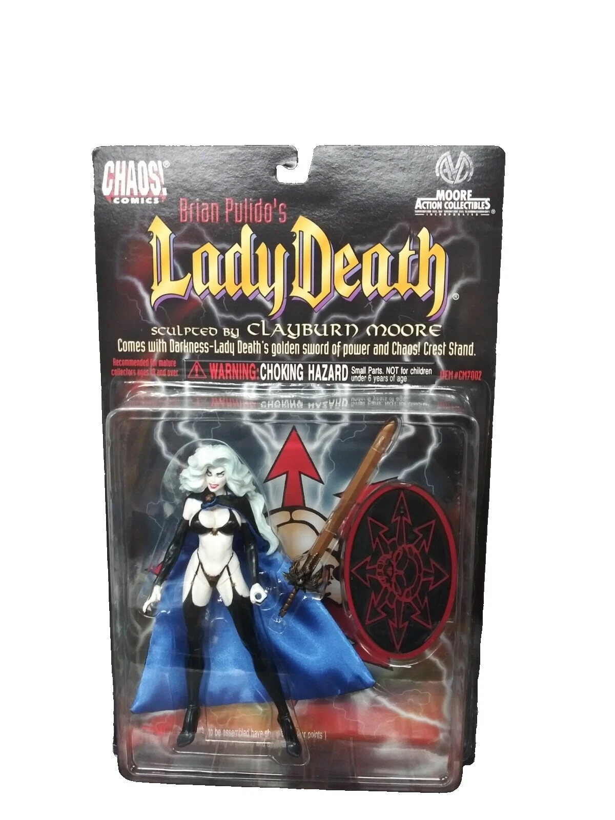 Lady Death Moore Action Collectibles figuras de acción de plástico y accesorios