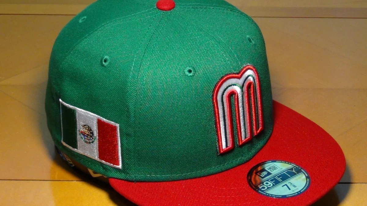 2023 WBC Mexico World Baseball Classic Fitted Hat New Era 59FIFTY Official