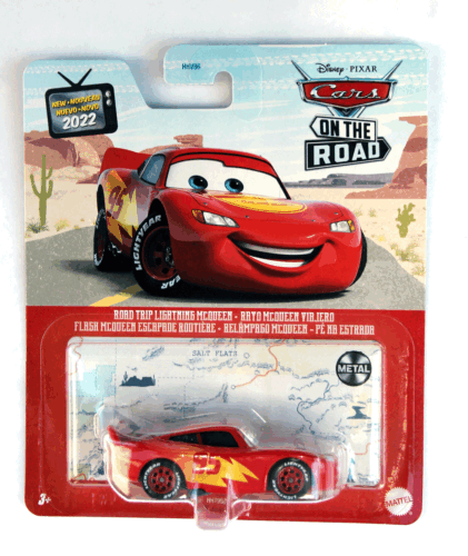 Disney Pixar Cars On the Road 2022 Road Trip Lightning McQueen Imperfect  Package
