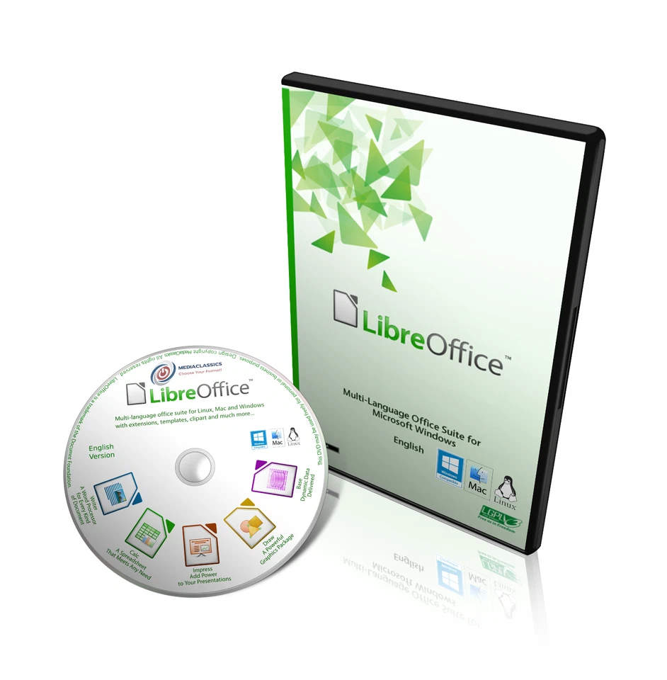 Libre Office Suite 2011 Word Processor Database Excel compatible - USB | DVD - Image 3 of 4